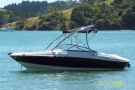 Four Winns 190 with Fat X-Tower and Window Mounted Bimini Top 