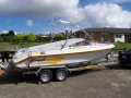 Fat X-Tower & Stainless X-Series Racks on Sea Nymph Hustler Stern Drive