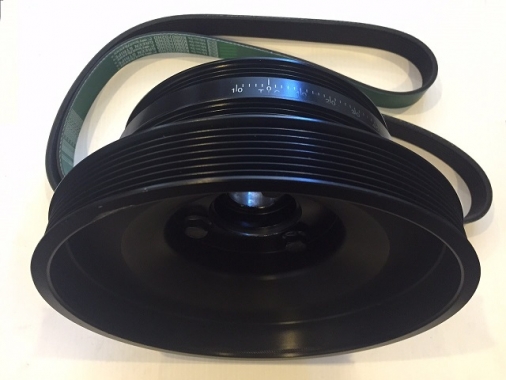 LSA Overdriven Crank Pulley & Belt